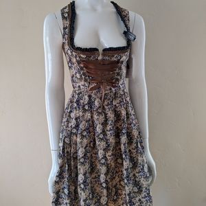 Authentic drindle, beautiful floral print